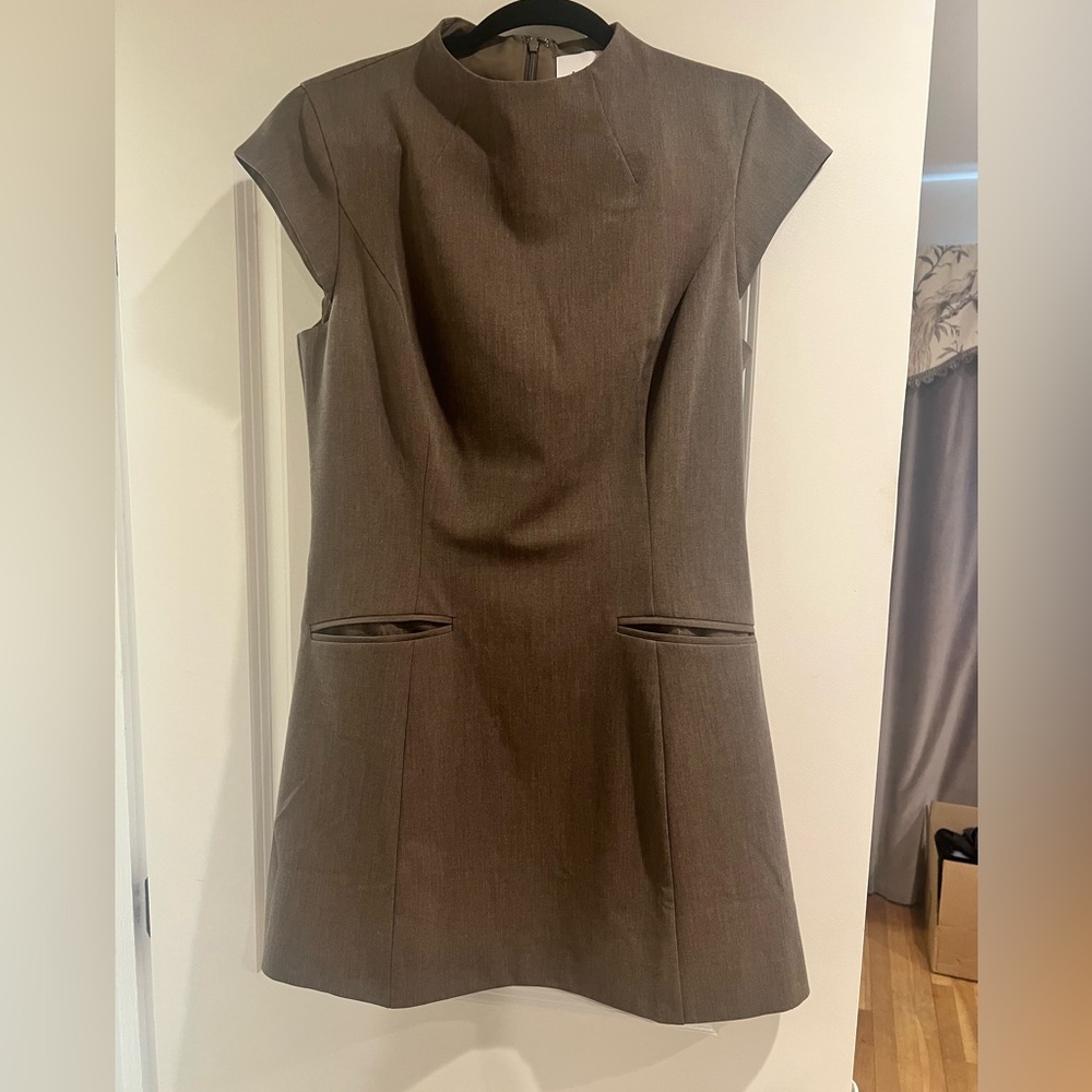 Reformation Cafe Cap Sleeve Dress
